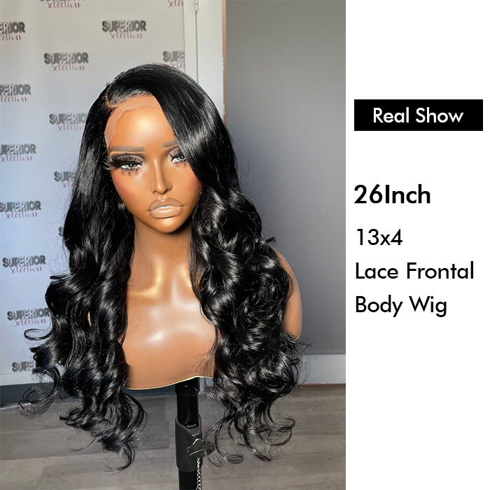Wholesale Price | 26'' Body Wave Wig | Glueless Frontal 13*4 Lace
