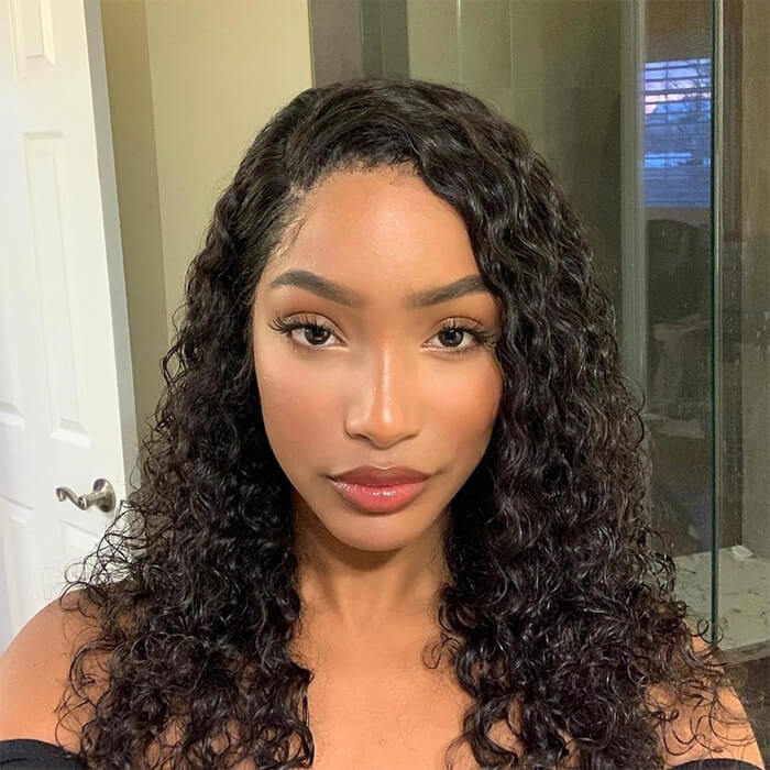 2 Glueless Wigs Set | 18'' 13x4 HD Lace Frontal Deep Wave Wig+Pixie Cut Lace Frontal Curly Wig