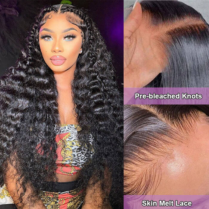Loose Deep Wave Wigs 13x4 Lace Frontal Brazilian Human Hair Wigs
