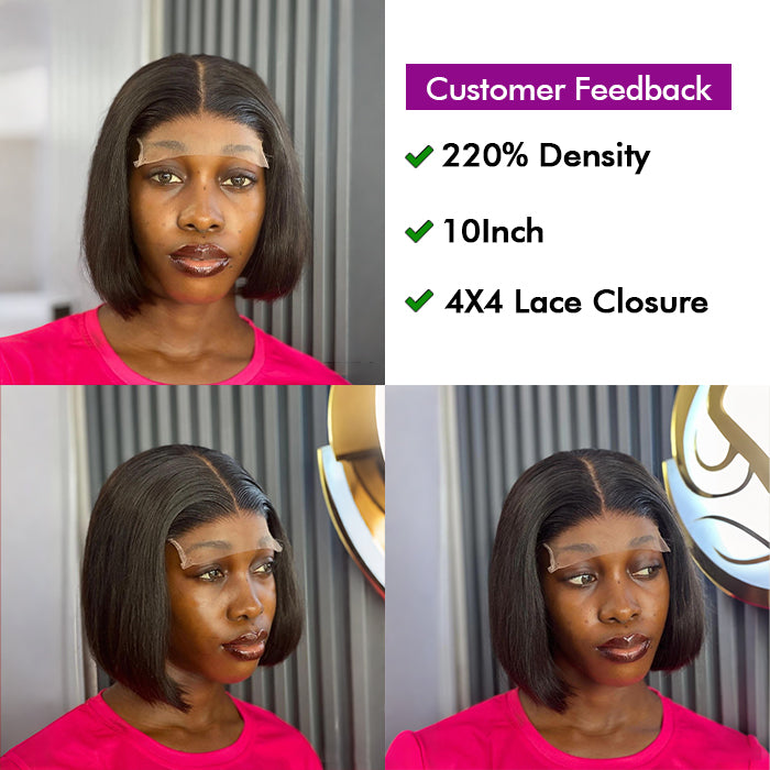 Wholesale Price | Bob Wig |  Frontal/Closure HD Lace Glueless (8-16'')